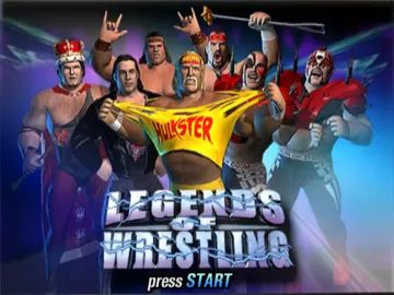Legends of Wrestling screen shot title